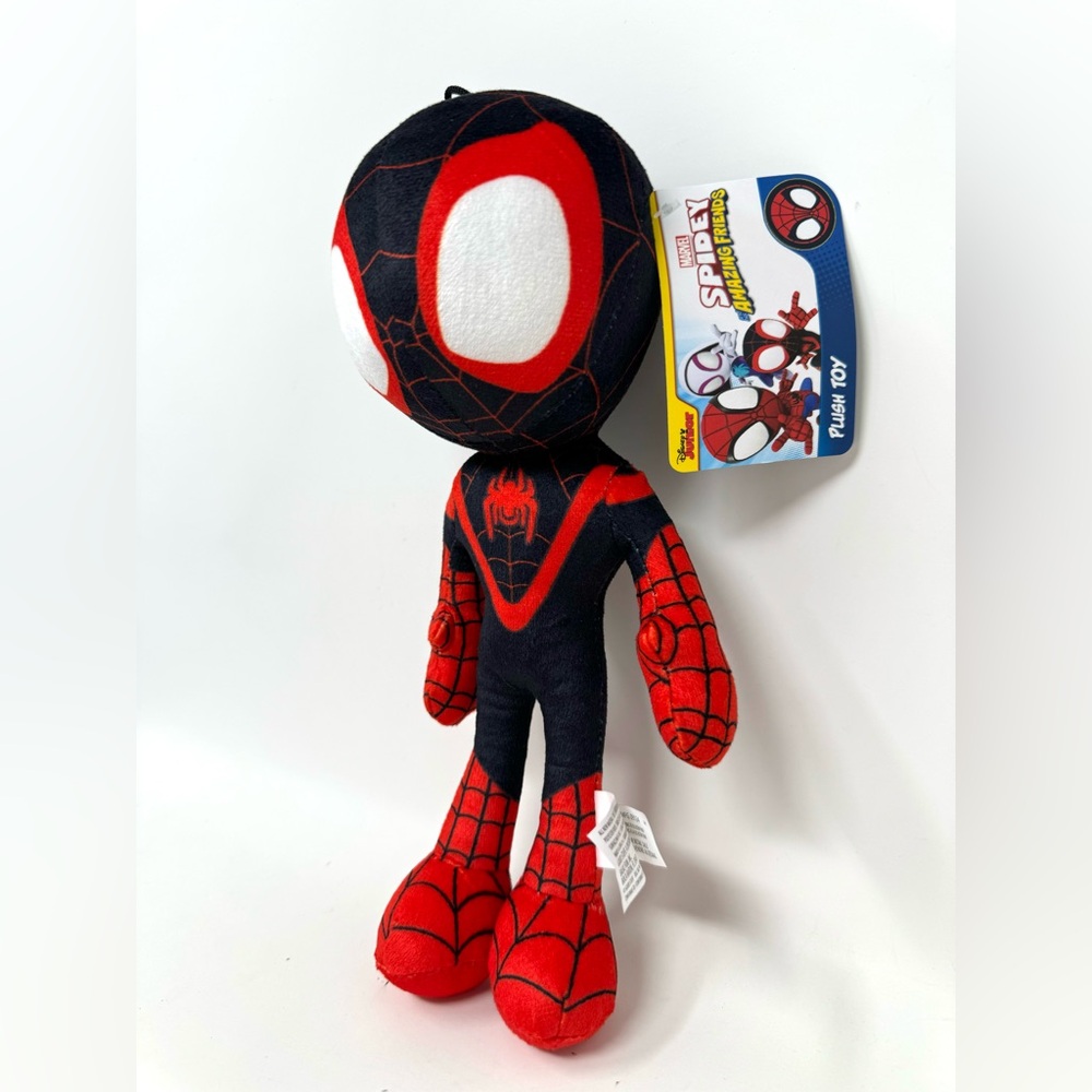 Marvel Spidey And His Amazing Friends - Miles Morales Spider Man Plush - Picture 2 of 3